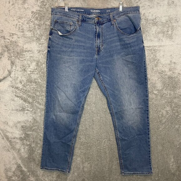 Goodfellow Men True Temp 365 Tech Classic Preppy Athletic Fit Denim Jean 40x30 - Picture 1 of 11